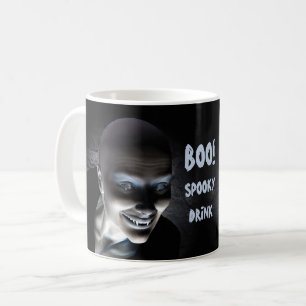 Boo! Spooky Drink. Funny Vampire Halloween Kaffeetasse