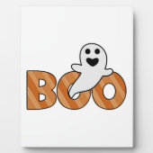 BOO Spooky Halloween Fotoplatte (Vorderseite)
