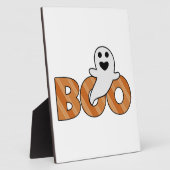 BOO Spooky Halloween Fotoplatte (Seite)