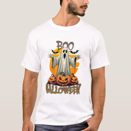 Boo Spooky Pumpkin Haunt T-Shirt