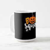 Boo Squad - Funny Pumpkin Spione Halloween Kaffeetasse (Vorderseite Links)