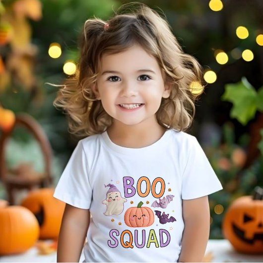 Boo Squad: Niedliche Halloween-Freunde Baby T-shirt