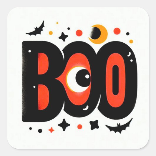 Boo Stickers (Vorderseite)