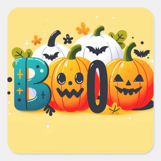 Boo Stickers (Vorderseite)