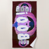 Boo! Strandtuch (Vorderseite)