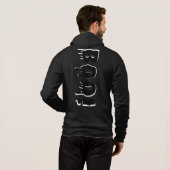 Boo T-Shirt Hoodie (Schwarz voll)
