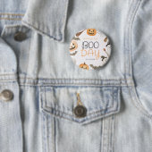 Boo Tag Gruseliger Halloween Geburtstag Button (Beispiel)