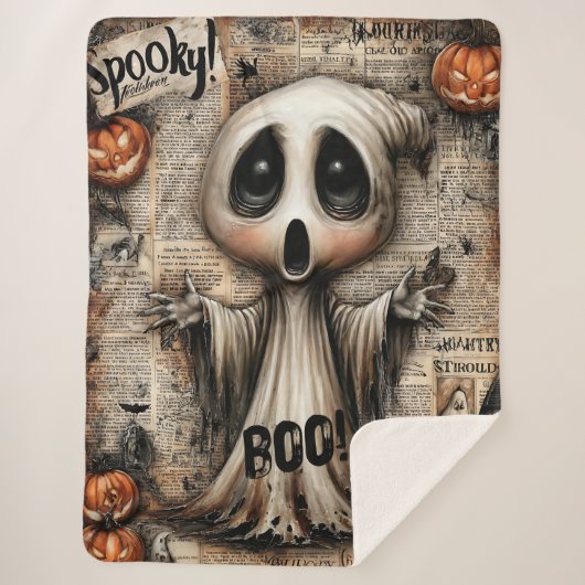 BOO-tanisches Blut: Der Geist, der den Herbst wein Sherpadecke (Vorderseite)