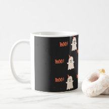 "Boo!" Tasse - Spooky Sips für Halloween-Enthusias