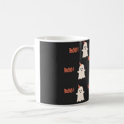"Boo!" Tasse - Spooky Sips für Halloween-Enthusias (Links)