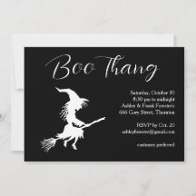 Boo Thang Flying Hexe-Halloween-Party