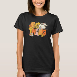 Boo Thang Geist Halloween Frauen Mädchen Halloween T-Shirt