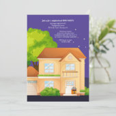 Boo the Neighbors Halloween Einladung (Stehend Vorderseite)