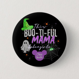 Boo-ti-ful-Mama-Button | Eigenes Halloween-Geschen Button