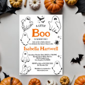 Boo-tiful Baby on the Way – Halloween Baby Shower  Einladung