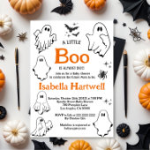 Boo-tiful Baby on the Way – Halloween Baby Shower  Einladung