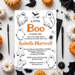 Boo-tiful Baby on the Way – Halloween Baby Shower Einladung