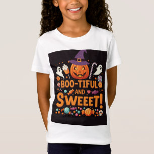 Boo Tiful Family Matching Halloween Girls' T - Shi T-Shirt