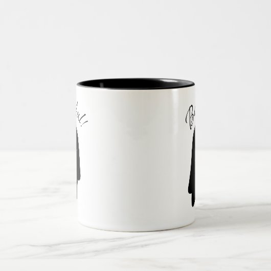 Boo-tiful Ghost Mug Zweifarbige Tasse (Mittel)