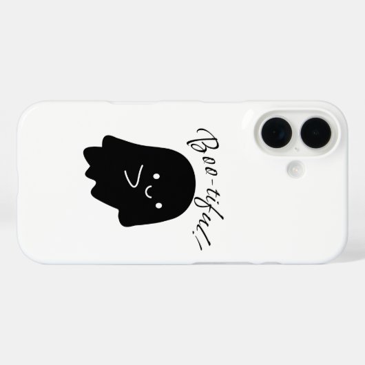 Boo-tiful Ghost Phone Case (Rückseite (Horizontal))