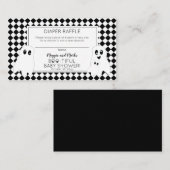 BOO-TIFUL Halloween Baby Duwer Windelwanne Windeln Begleitkarte (Vorne/Hinten)