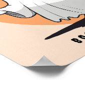 Boo Tiful Halloween Ghost Poster (Ecke)