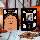 BOO-tiful Halloween Girl's Birthday Invitation Einladung