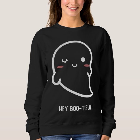 Boo tiful little Halloween Ghost for Halloween Par Sweatshirt (Vorderseite)