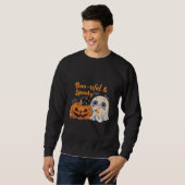 Boo-tiful & Spooky | ExDesigner | Halloween Sweatshirt (Vorne ganz)