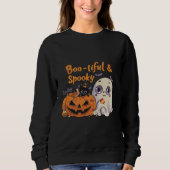 Boo-tiful & Spooky | ExDesigner | Halloween Sweatshirt (Vorderseite)