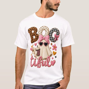 Boo-tiful süßes Gespenst Halloween T-Shirt