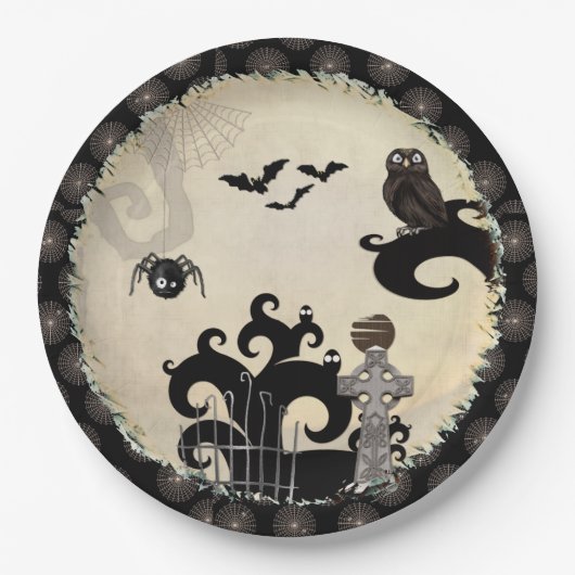 Boo-Tilicious Halloween EVENT PARTY Pappteller (Vorderseite)