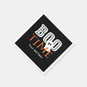 BOO TIME Halloween Ghost Party Napkins Serviette (Ecke)