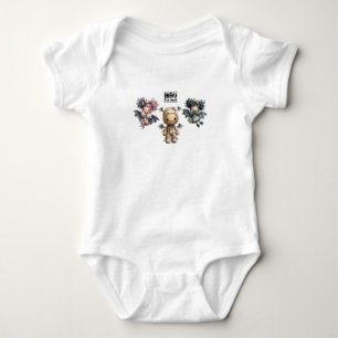 "Boo to You" mit Niedlichen Hexen & Mummy Baby Strampler