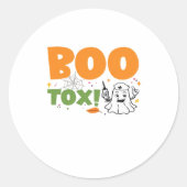 BOO Tox Nurse Injector Filler Botox Dysport Dealer Runder Aufkleber (Vorderseite)