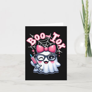Boo-tox Nurse Injektor Halloween Filler Botox Dysp Karte