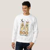 BOO-TRICK ODER BEHANDLUNG SWEATSHIRT (Vorne ganz)