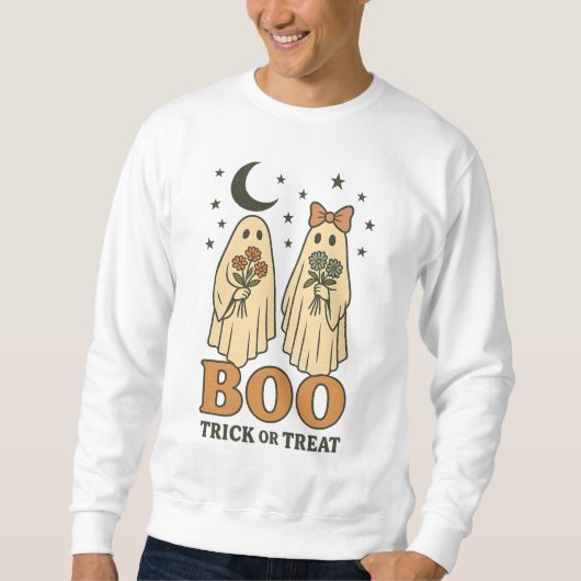 BOO-TRICK ODER BEHANDLUNG SWEATSHIRT (Vorderseite)