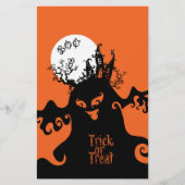 Boo Trick oder Treat Design Flyer (Vorne)