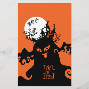Boo Trick oder Treat Design Flyer