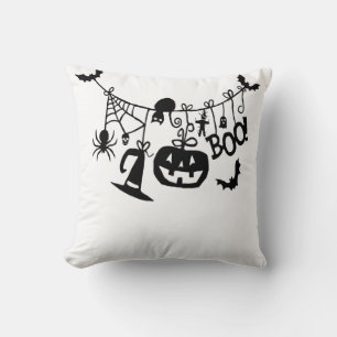Boo Trick oder Treat Halloween-Fledermäuse, Pumpki Kissen