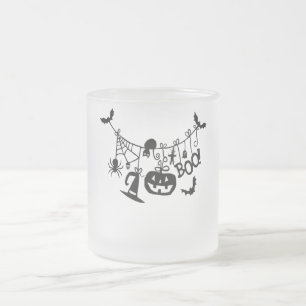 Boo Trick oder Treat Halloween-Fledermäuse, Pumpki Mattglastasse