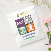 BOO. Trick oder Treat Halloween Redewendungen Good Geschenktütchen (Versiegelt)