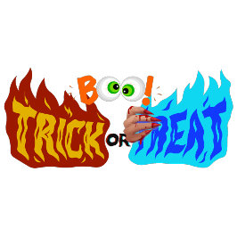 Boo-Trick oder Treat Poster