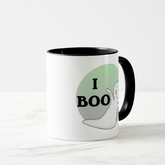 Boo Tshirts und Geschenke Tasse (VorderseiteRechts)