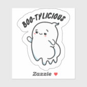 Boo-tylicious Ghost Vinyl Sticker (Blatt)
