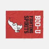 Boo-ufighting-Geist-Fleece-Decke Fleecedecke (Vorderseite (Horizontal))
