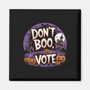 Boo Vote Kamala Harris W 2024 Präsidentschaftskamp Magnet