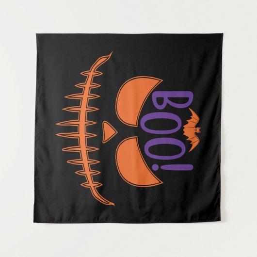 Boo Wandteppich (Vorderseite (Horizontal))