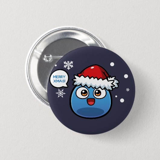 Boo-Weihnachtsprodukte Button (Vorne & Hinten)